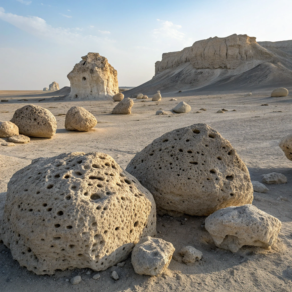 انواع پوکه معدنی