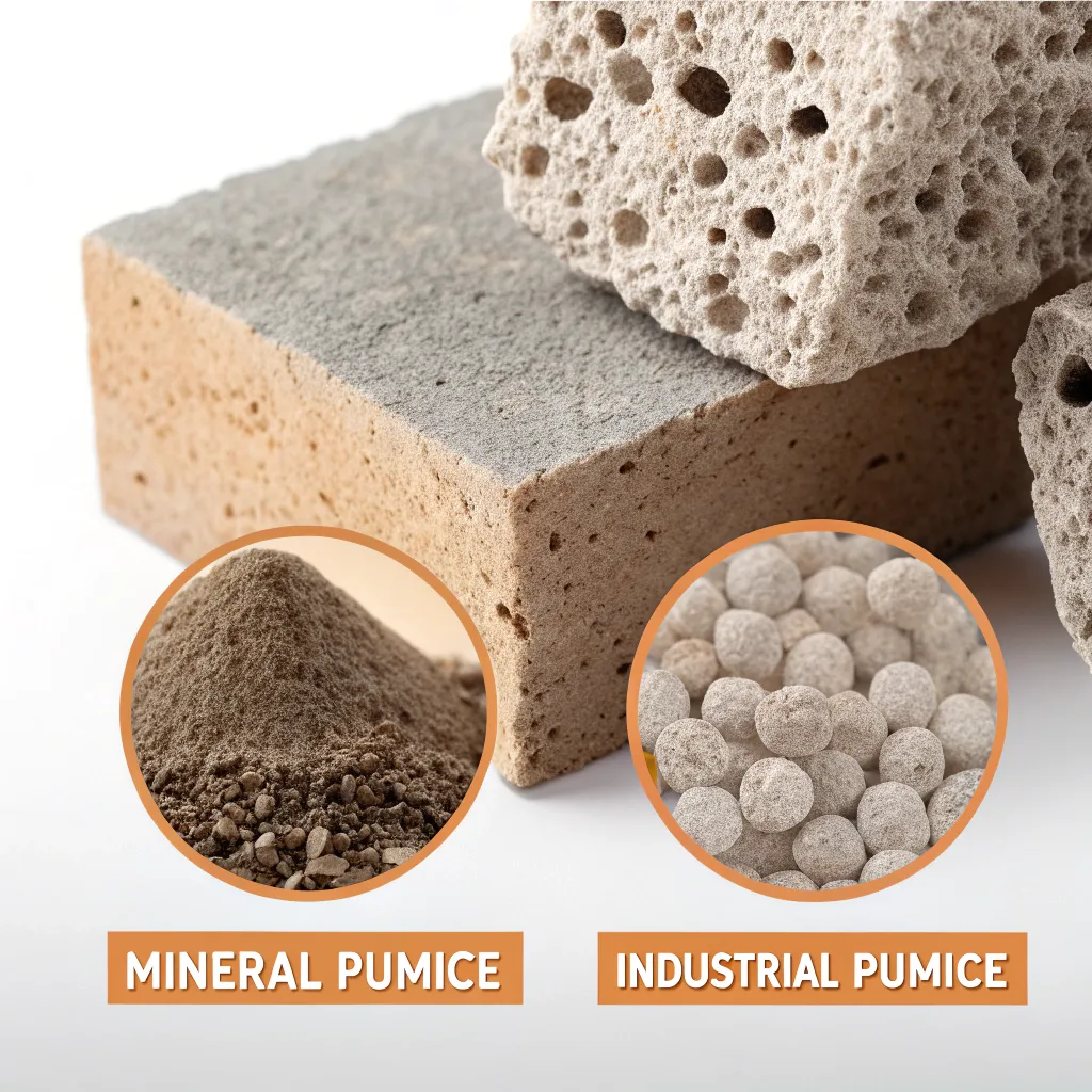 تفاوت پوکه معدنی و پوکه صنعتی