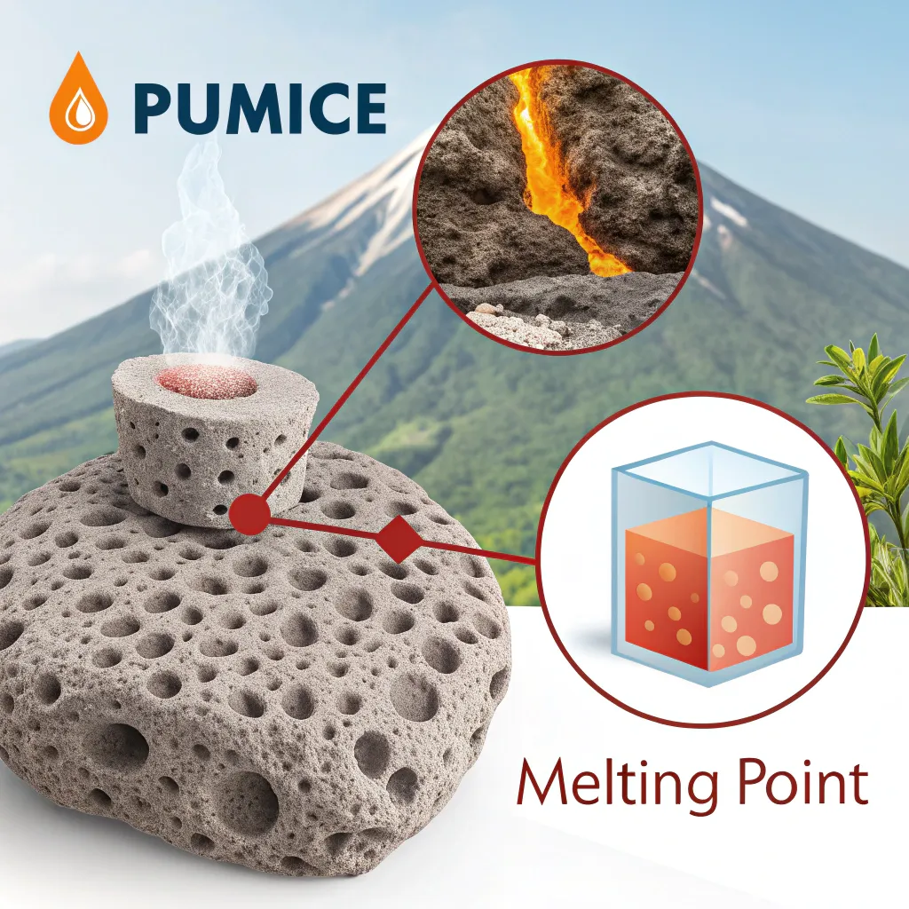 نقطه ذوب پوکه معدنی