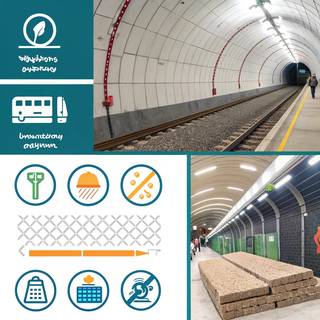 استفاده از پوکه معدنی در ساخت مترو و تونل