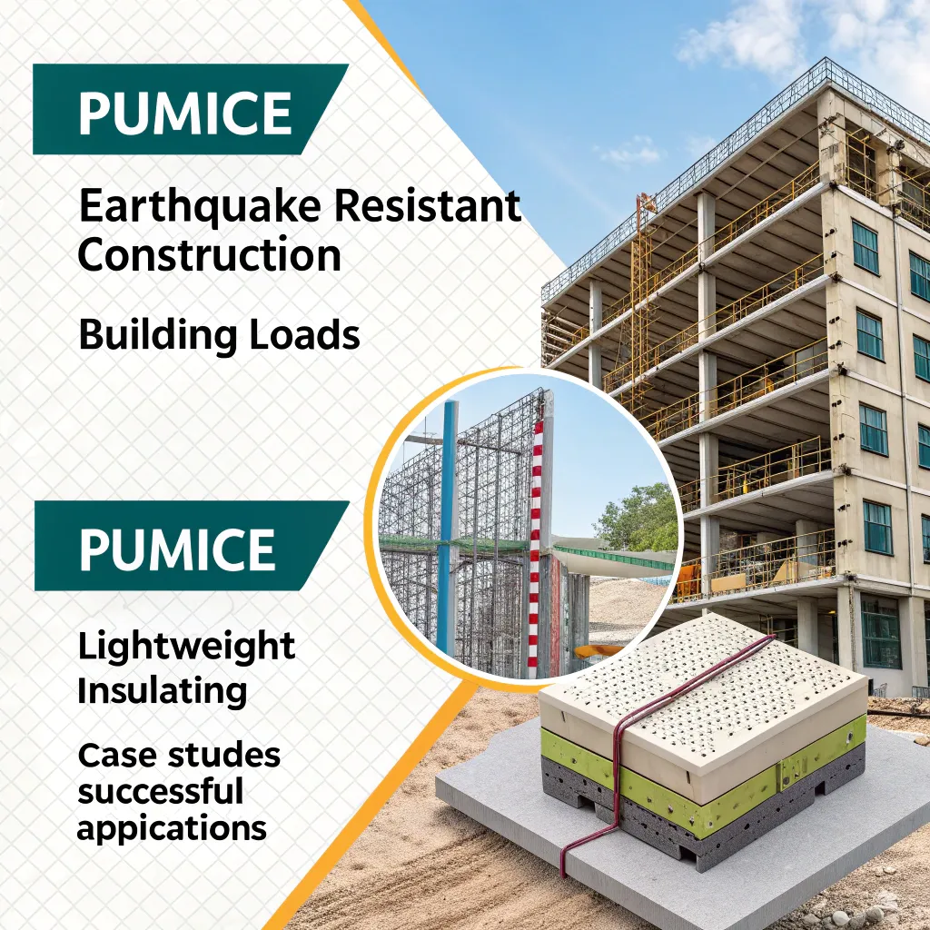 نقش پوکه معدنی در ساخت‌وساز مقاوم به زلزله و کاهش بار ساختمان