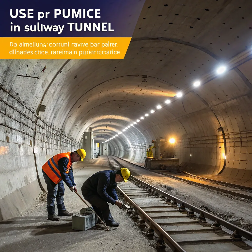استفاده از پوکه معدنی در ساخت مترو و تونل