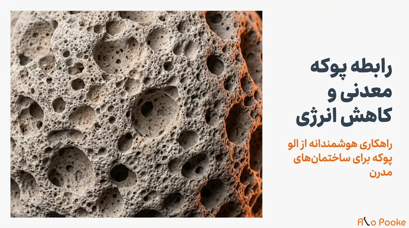 رابطه پوکه معدنی و کاهش انرژی در ساختمان