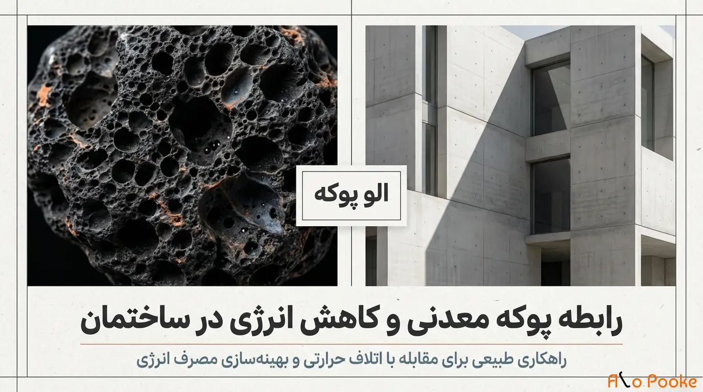 رابطه پوکه معدنی و کاهش انرژی در ساختمان