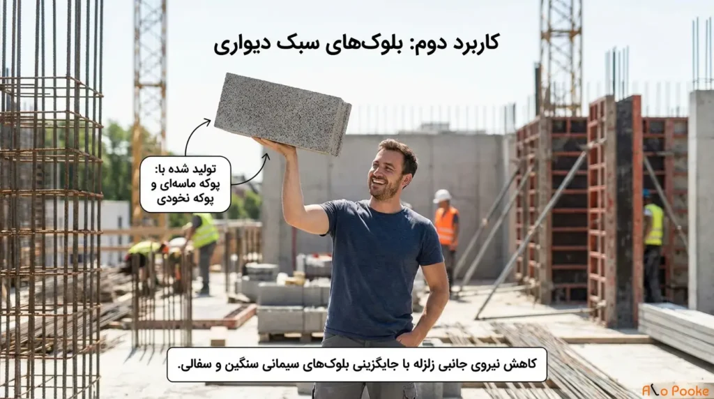 نقش پوکه معدنی در ساخت‌وساز مقاوم به زلزله و کاهش بار ساختمان