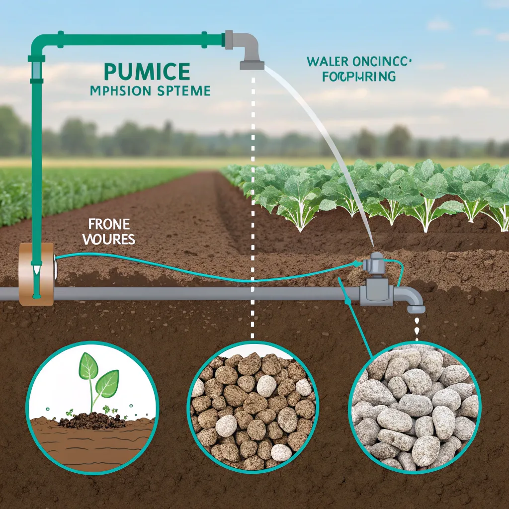 فواید استفاده از پوکه معدنی در سیستمهای آبیاری