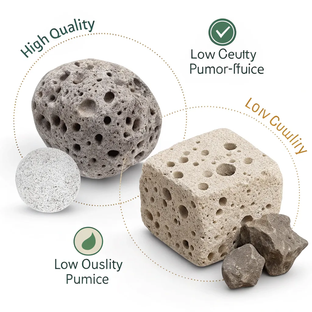 چرا تشخیص کیفیت پوکه معدنی مهم است؟