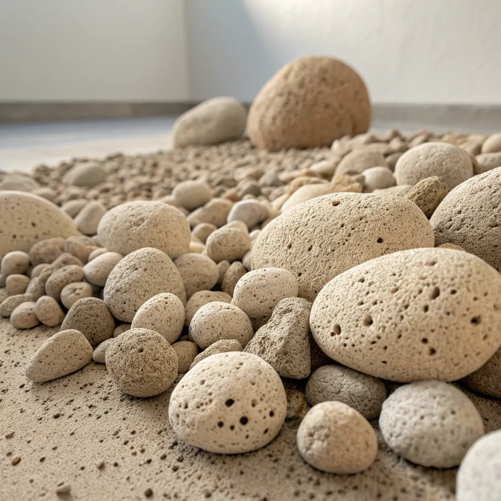 پوکه معدنی ماده‌ای عالی برای پر کردن فضاهای خالی