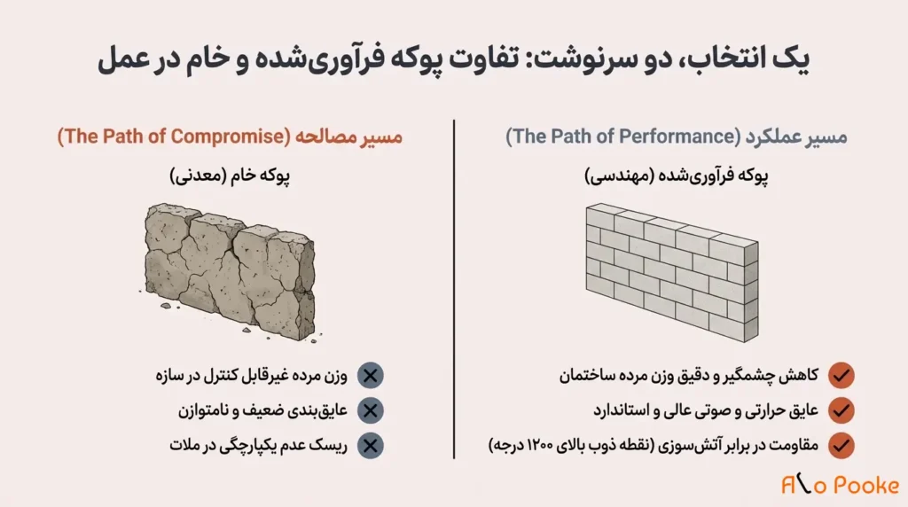 پوکه معدنی چگونه تولید میشود؟