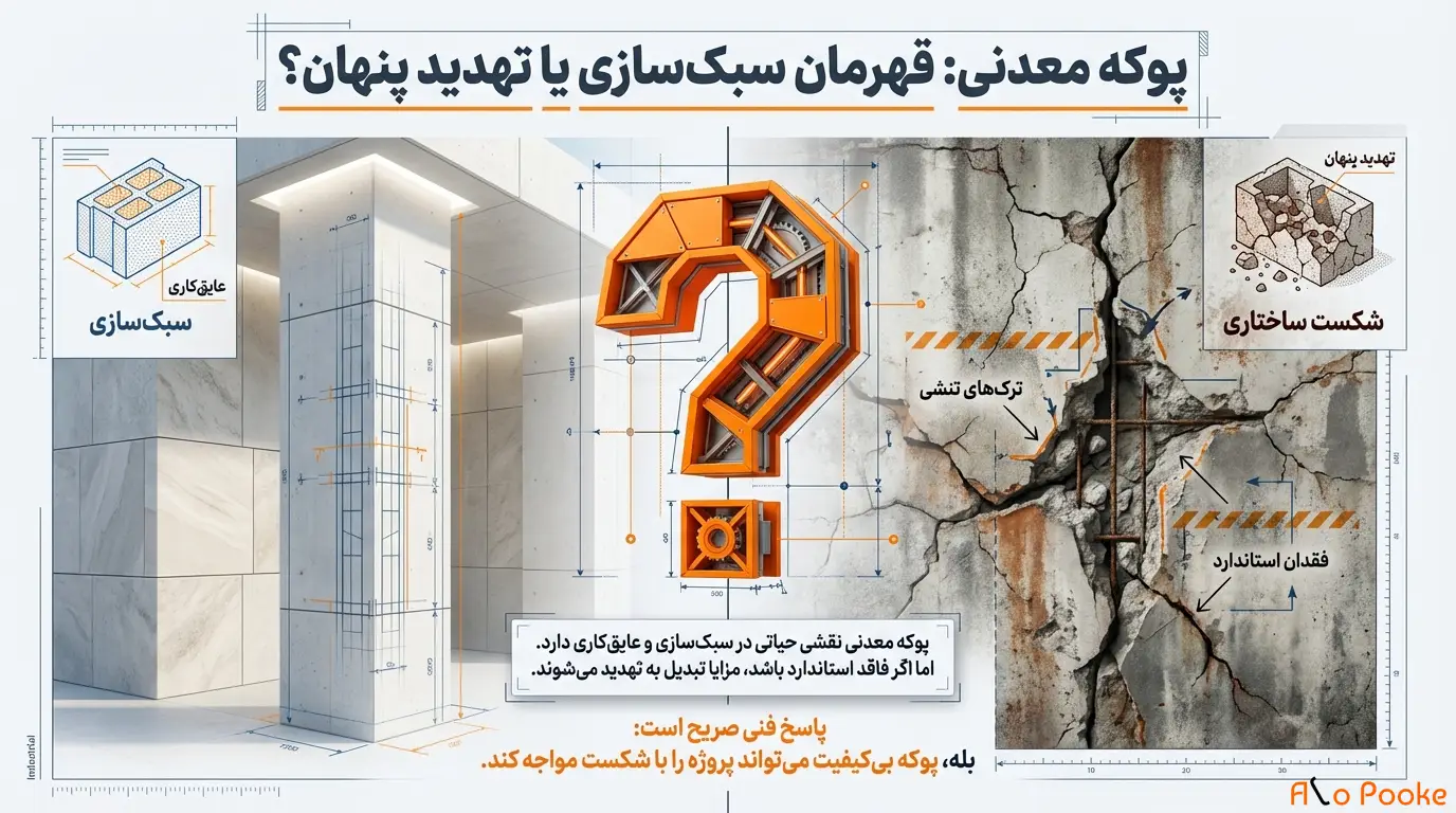 آیا پوکه بی_کیفیت می_تواند به پروژه آسیب بزند؟ 