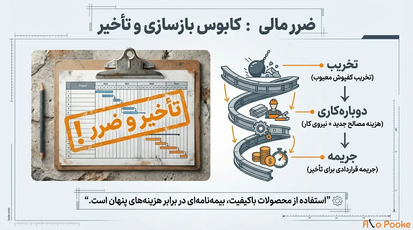 آیا پوکه بی_کیفیت می_تواند به پروژه آسیب بزند؟ 