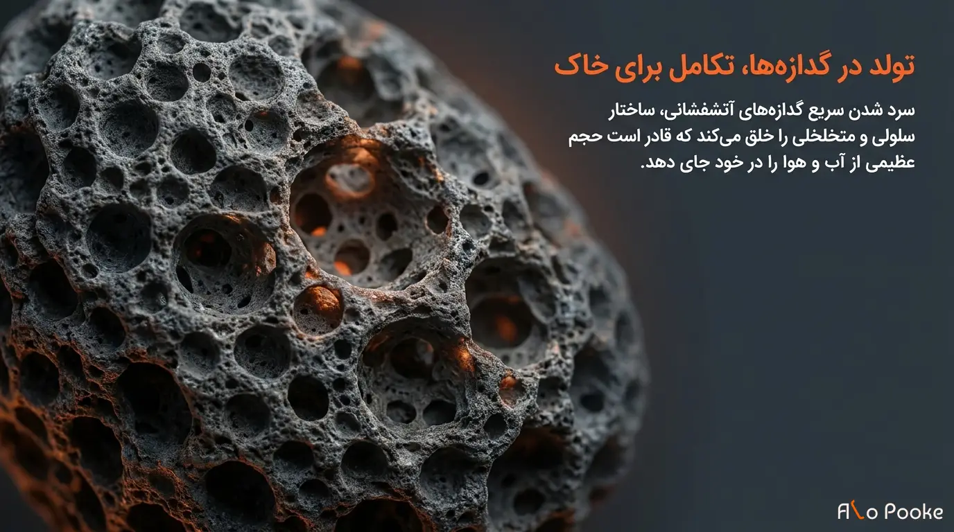 استفاده از پوکه معدنی برای بهبود شرایط رشد گیاهان