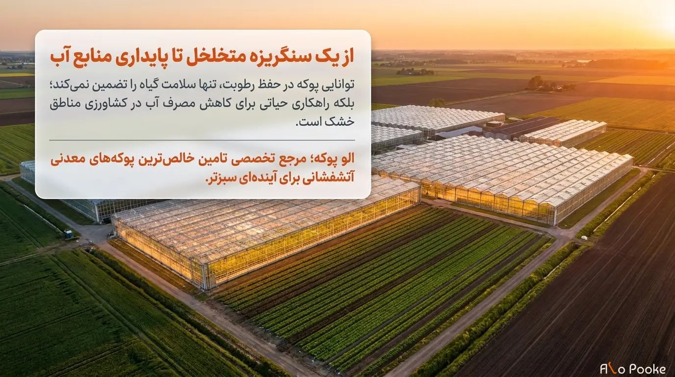 استفاده از پوکه معدنی برای بهبود شرایط رشد گیاهان