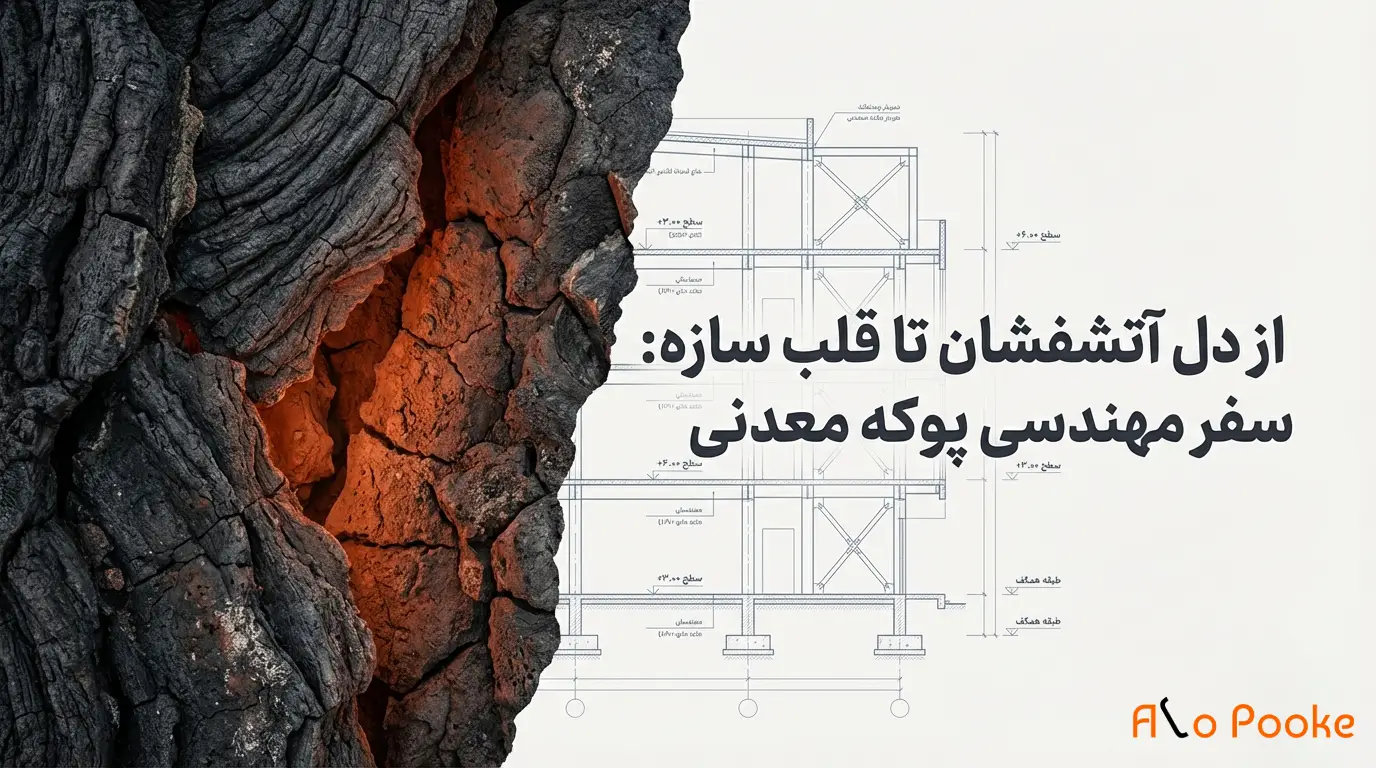 پوکه معدنی چگونه تولید می‌شود؟