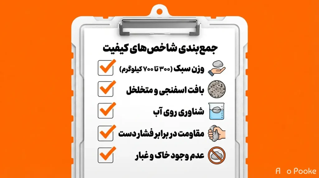 روشهای آزمایش کیفیت پوکه معدنی