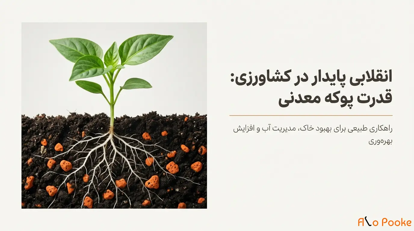 فواید استفاده از پوکه معدنی در کشاورزی پایدار