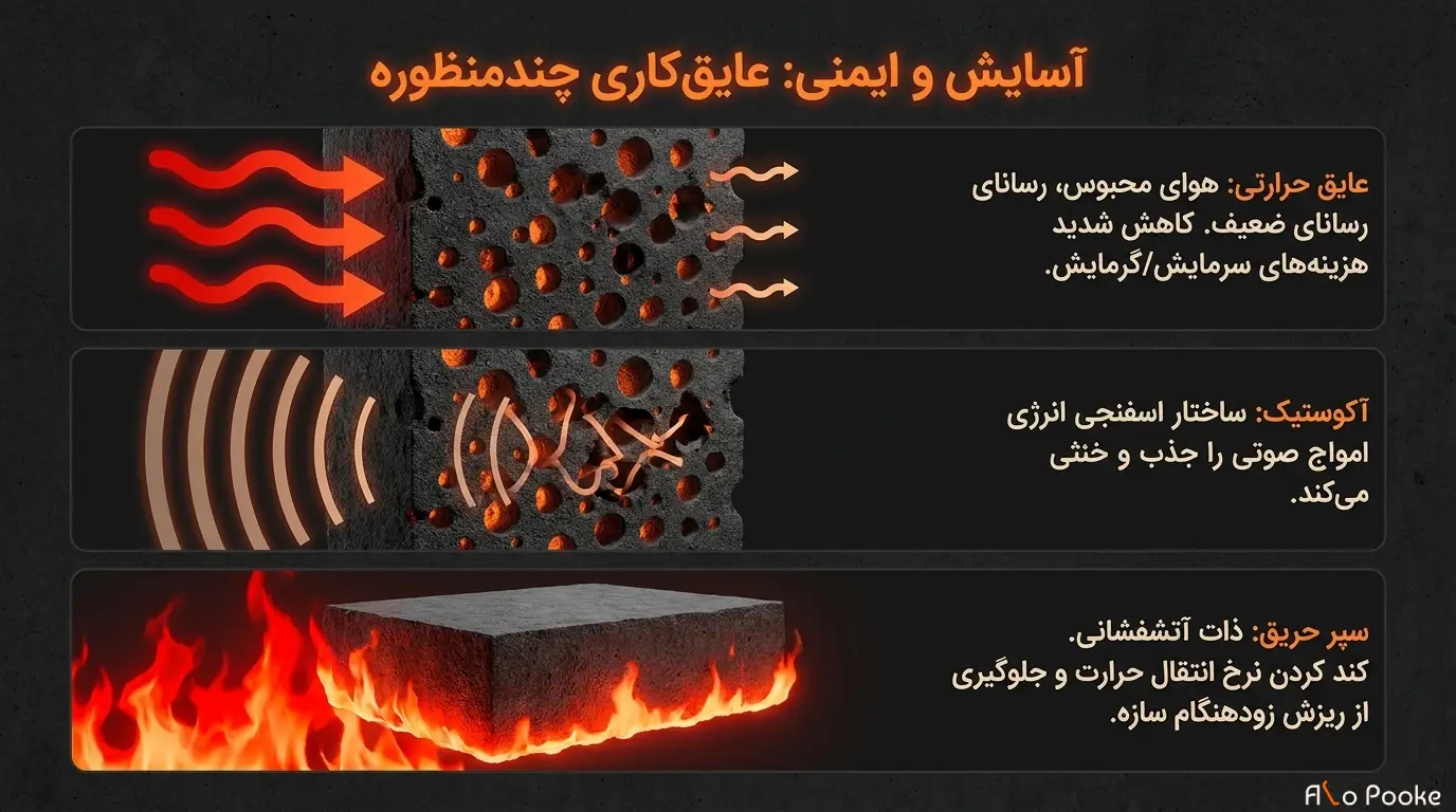 نقش پوکه معدنی در بهبود عملکرد بتن