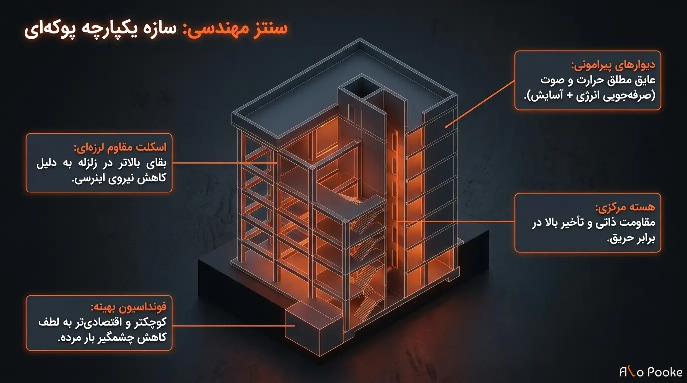 نقش پوکه معدنی در بهبود عملکرد بتن