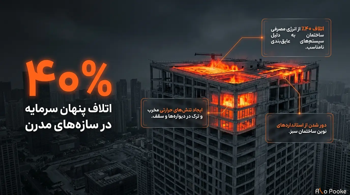 پوکه معدنی به عنوان یک عایق مقاوم در برابر سرما و گرما 