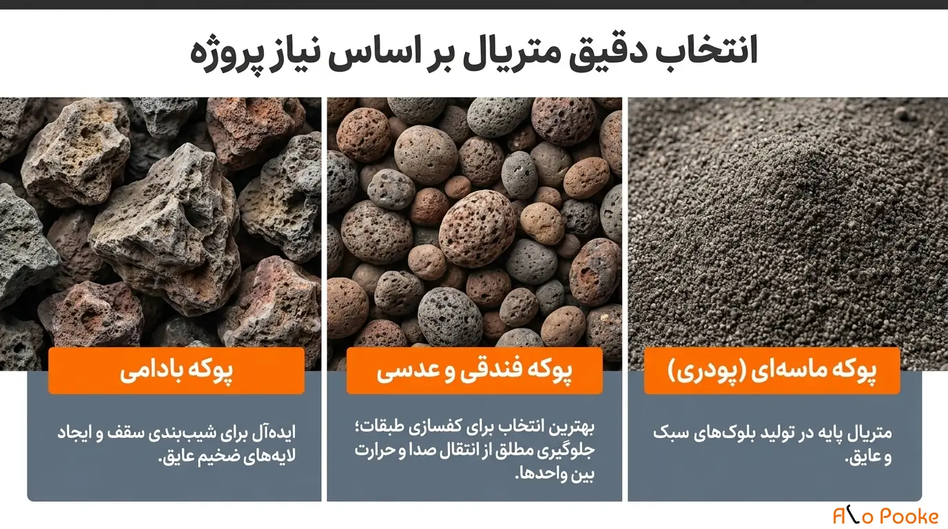 پوکه معدنی به عنوان یک عایق مقاوم در برابر سرما و گرما 