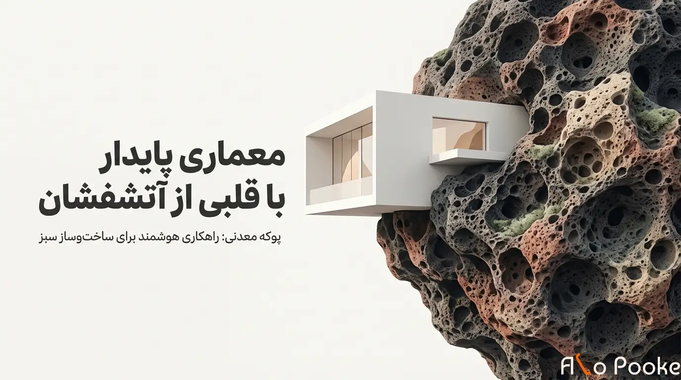 پوکه معدنی در فرآیند بازیافت و حفاظت از محیط‌زیست