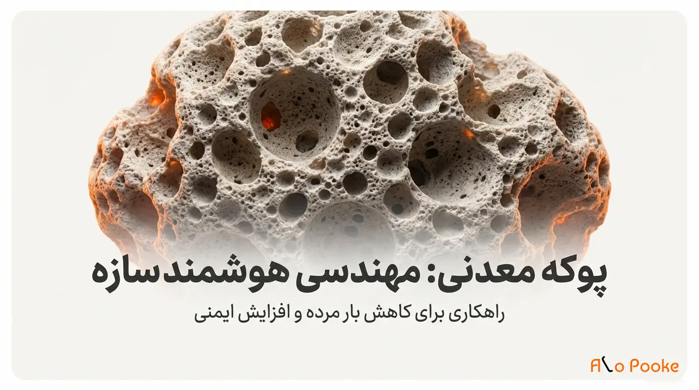 پوکه معدنی ماده‌ای عالی برای پر کردن فضاهای خالی