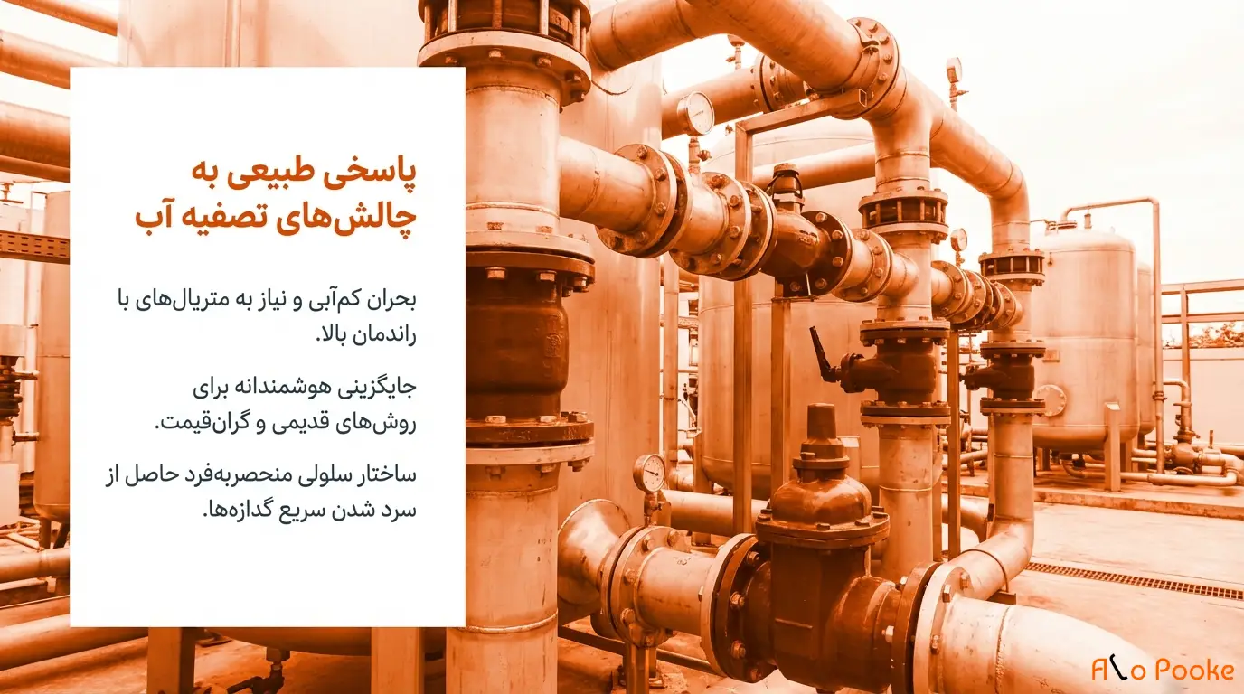 پوکه معدنی و کاربرد آن در صنعت فیلترسازی