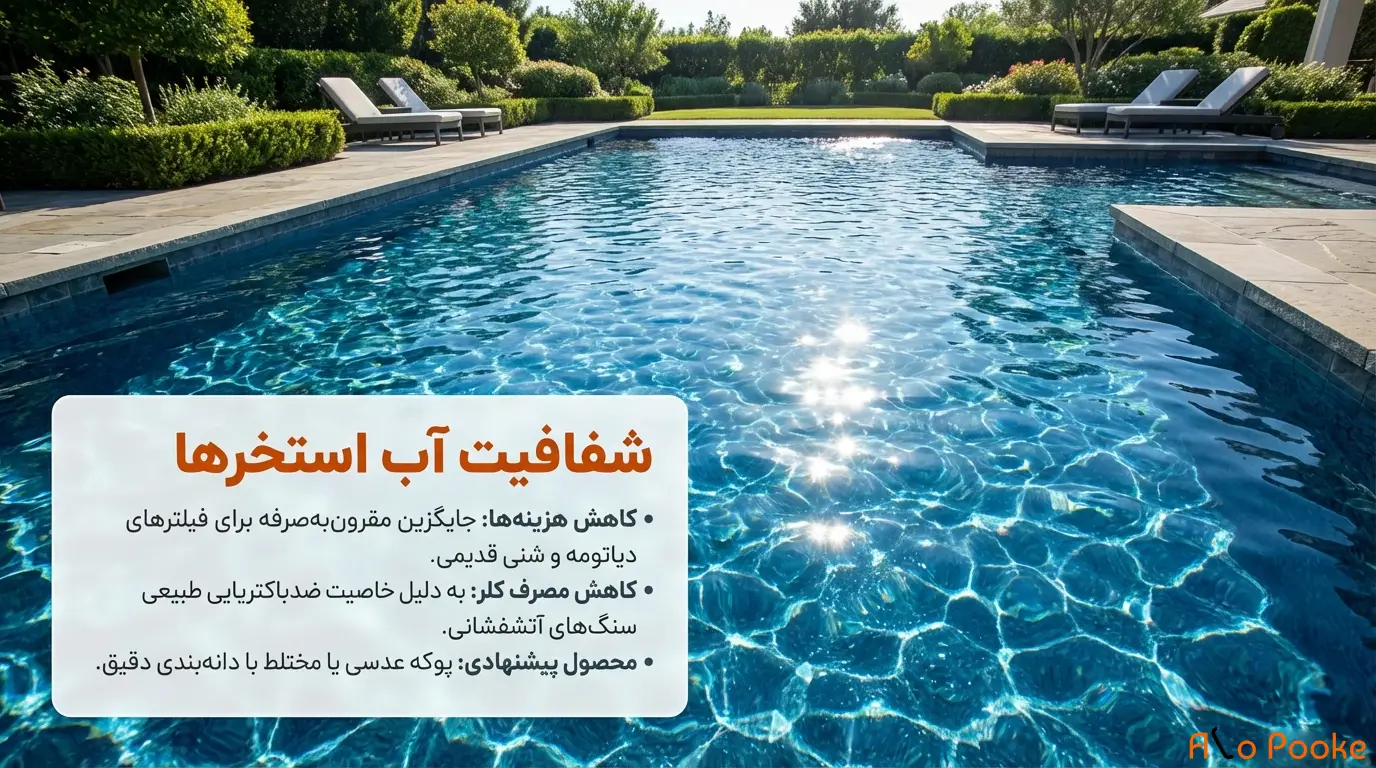 پوکه معدنی و کاربرد آن در صنعت فیلترسازی