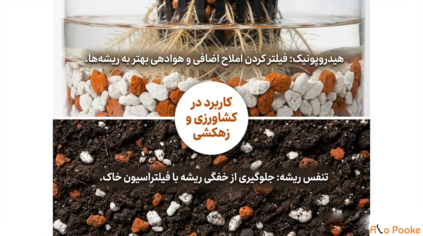 پوکه معدنی و کاربرد آن در صنعت فیلترسازی