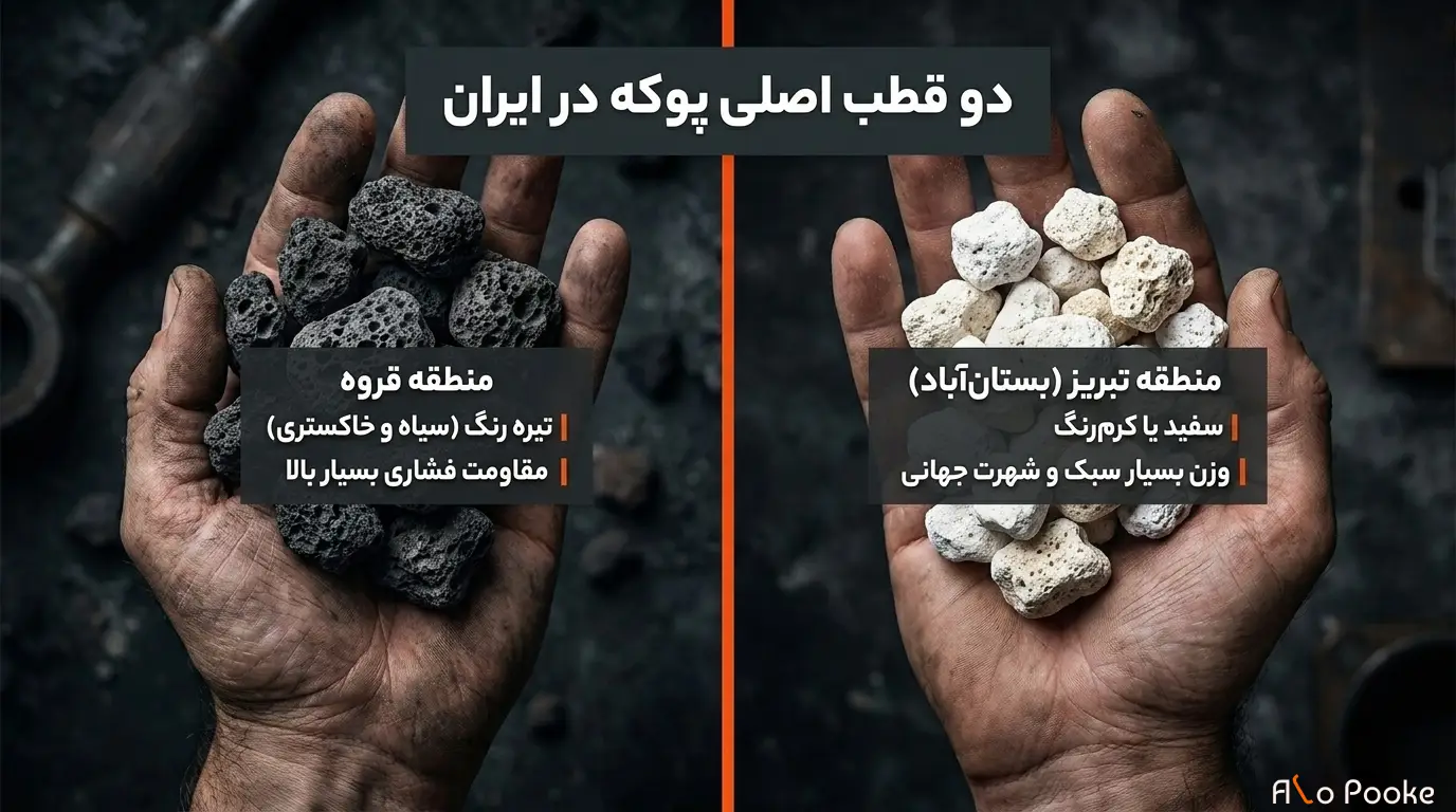 پوکه معدنی چگونه تولید می‌شود؟ راهنمای جامع استخراج و فرآوری