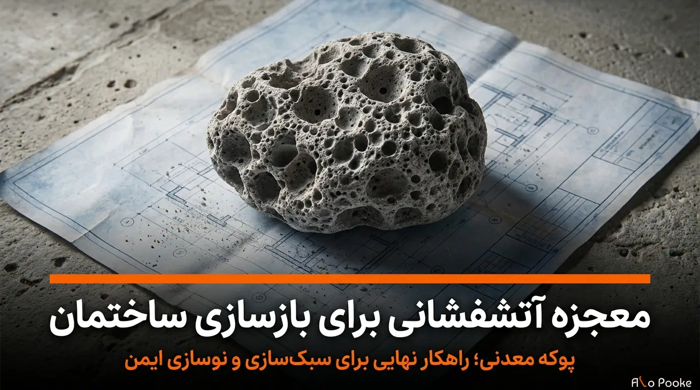 پوکه معدنی؛ انتخابی ایده‌آل برای پروژه‌های بازسازی و تعمیرات ساختمان