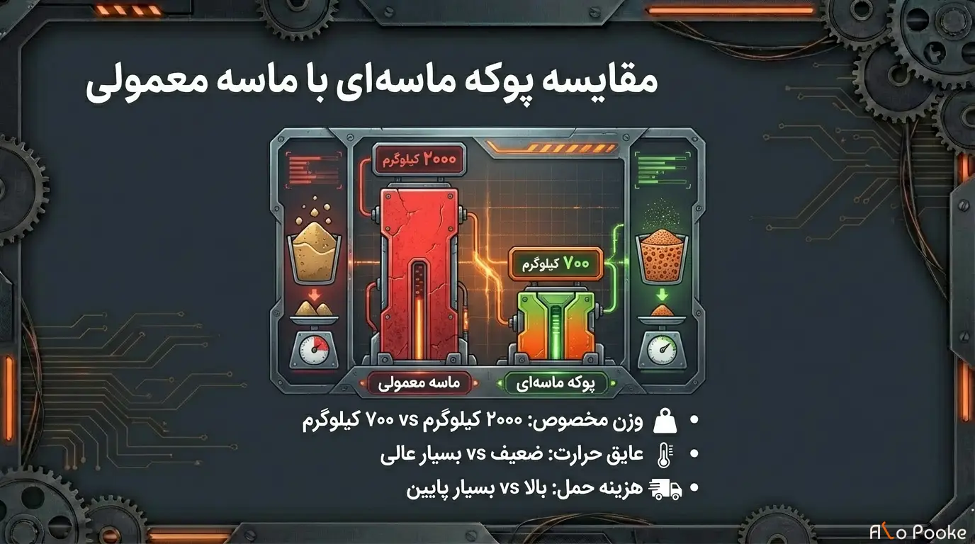 پوکه ماسه‌ای چرا با سیمان ترکیب می‌شود؟