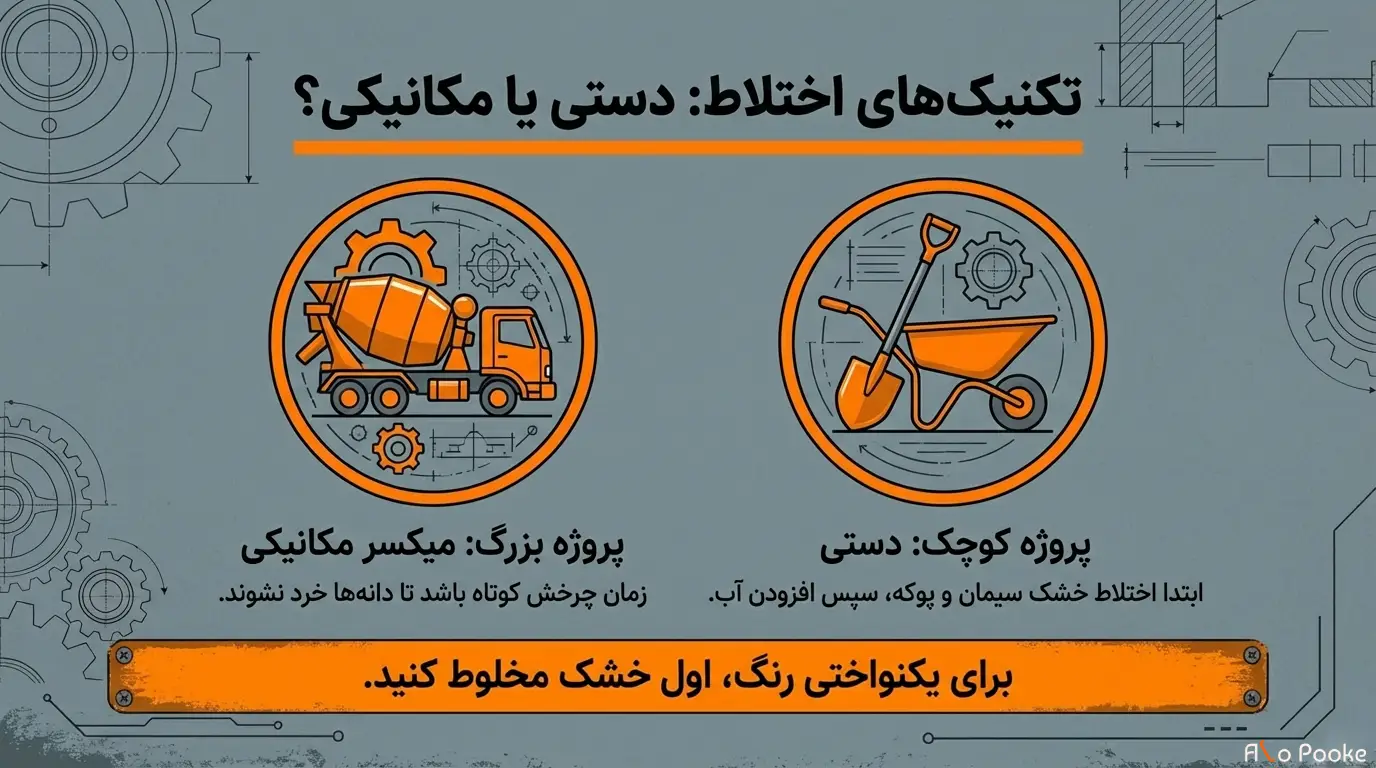 بهترین درصد اختلاط پوکه پودری در ملات چقدر است؟