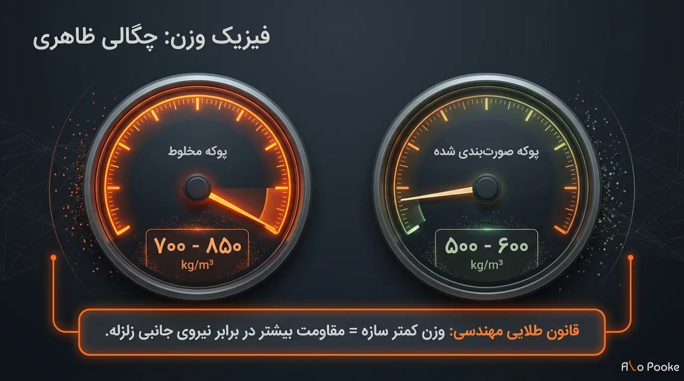 تفاوت پوکه مخلوط با پوکه معدنی معمولی چیست؟ 