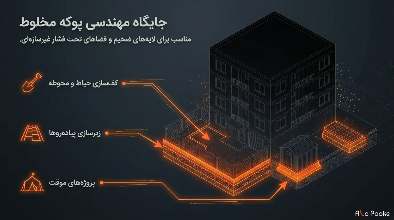 تفاوت پوکه مخلوط با پوکه معدنی معمولی چیست؟ 