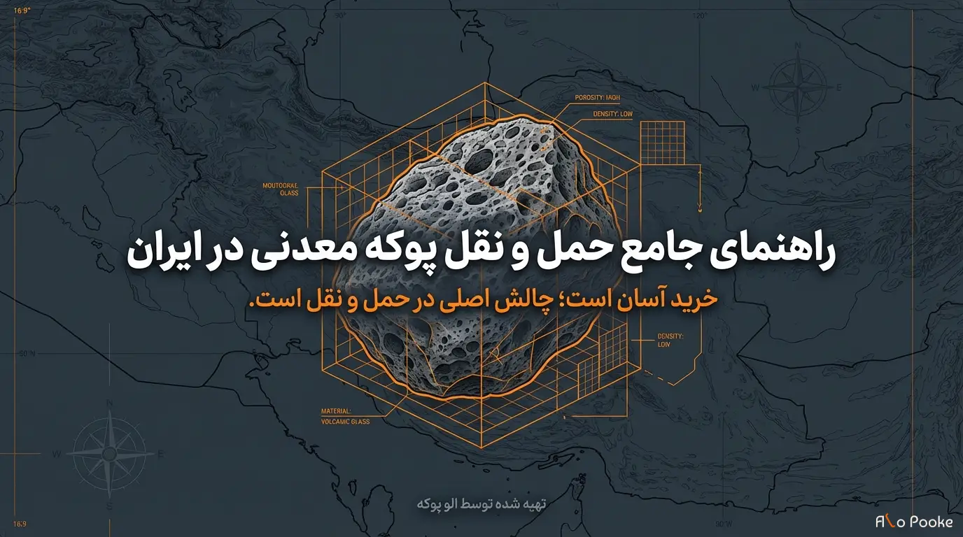 روش‌های حمل و نقل پوکه معدنی در ایران