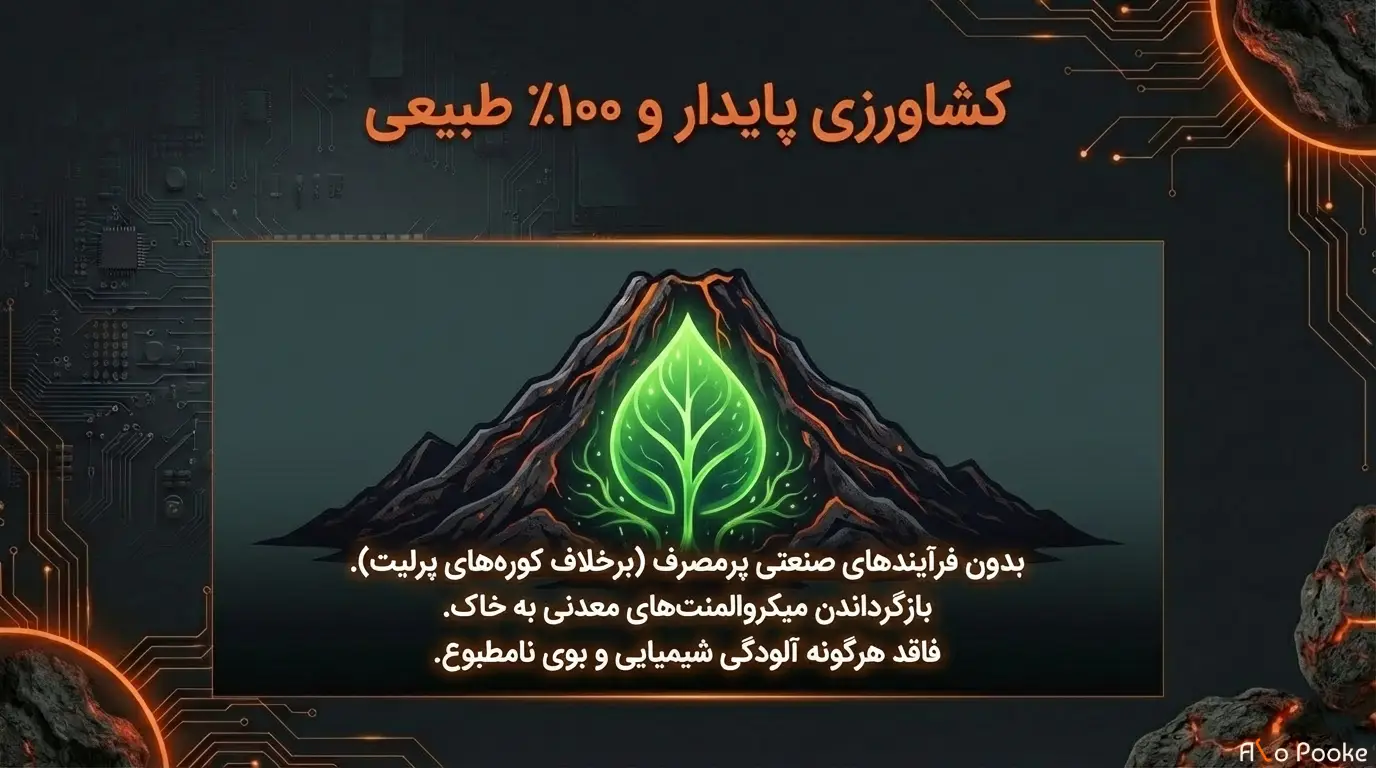 پوکه عدسی یا پرلیت؛ کدام برای کشاورزی بهتر است؟