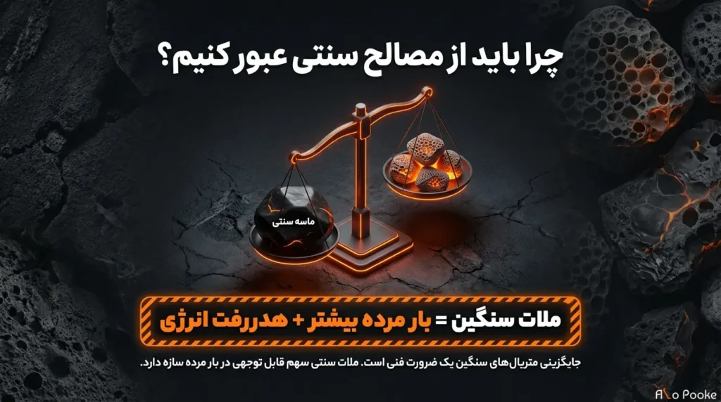 پوکه ماسهای در ملات چه مزایایی دارد؟