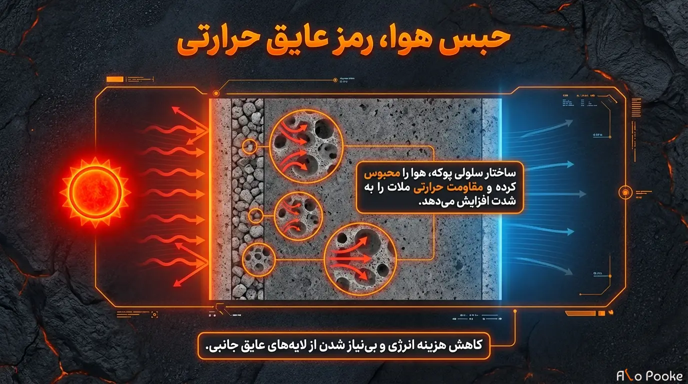 پوکه ماسه‌ای در ملات چه مزایایی دارد؟