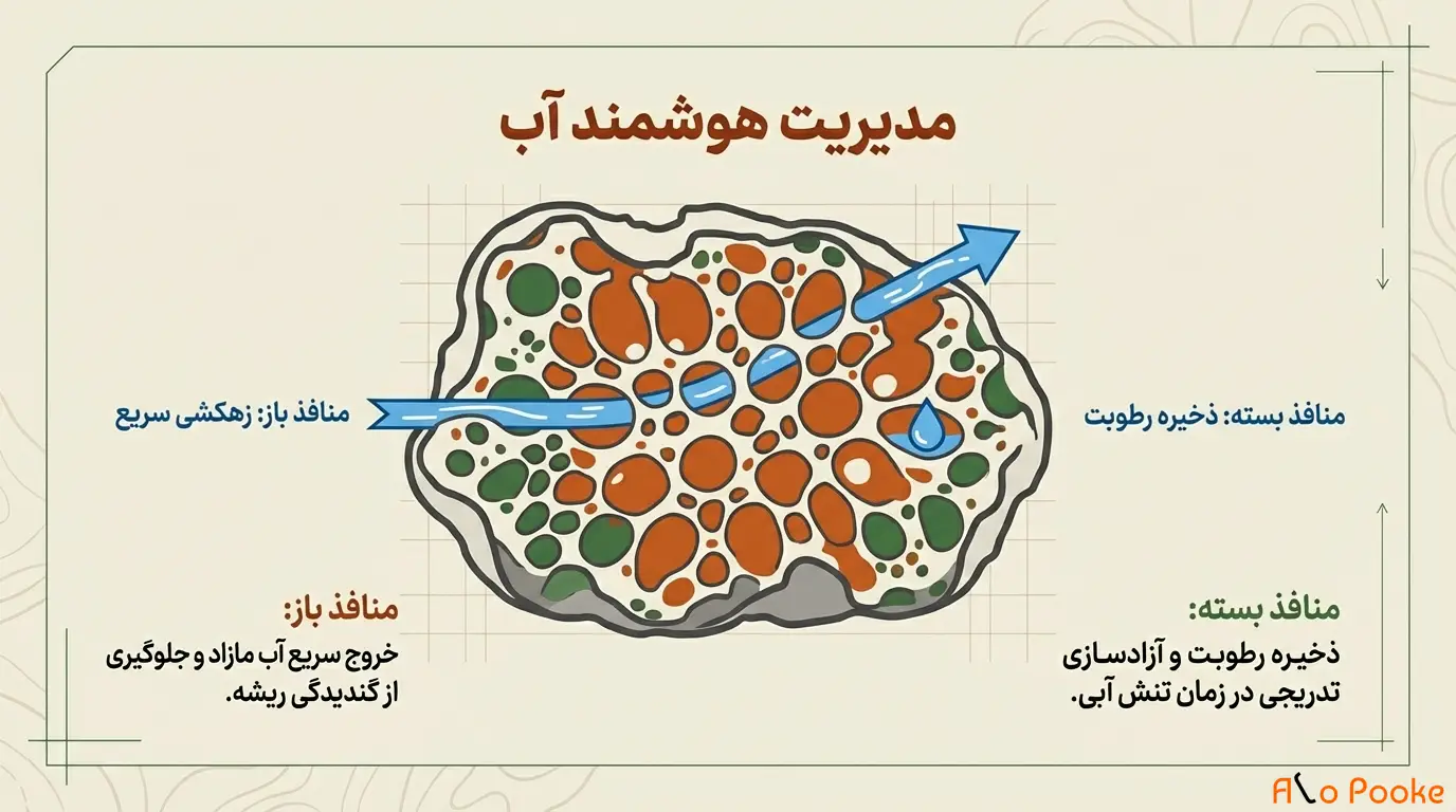 پوکه معدنی در طراحی و ساخت باغ‌های عمودی و سقف‌های سبز