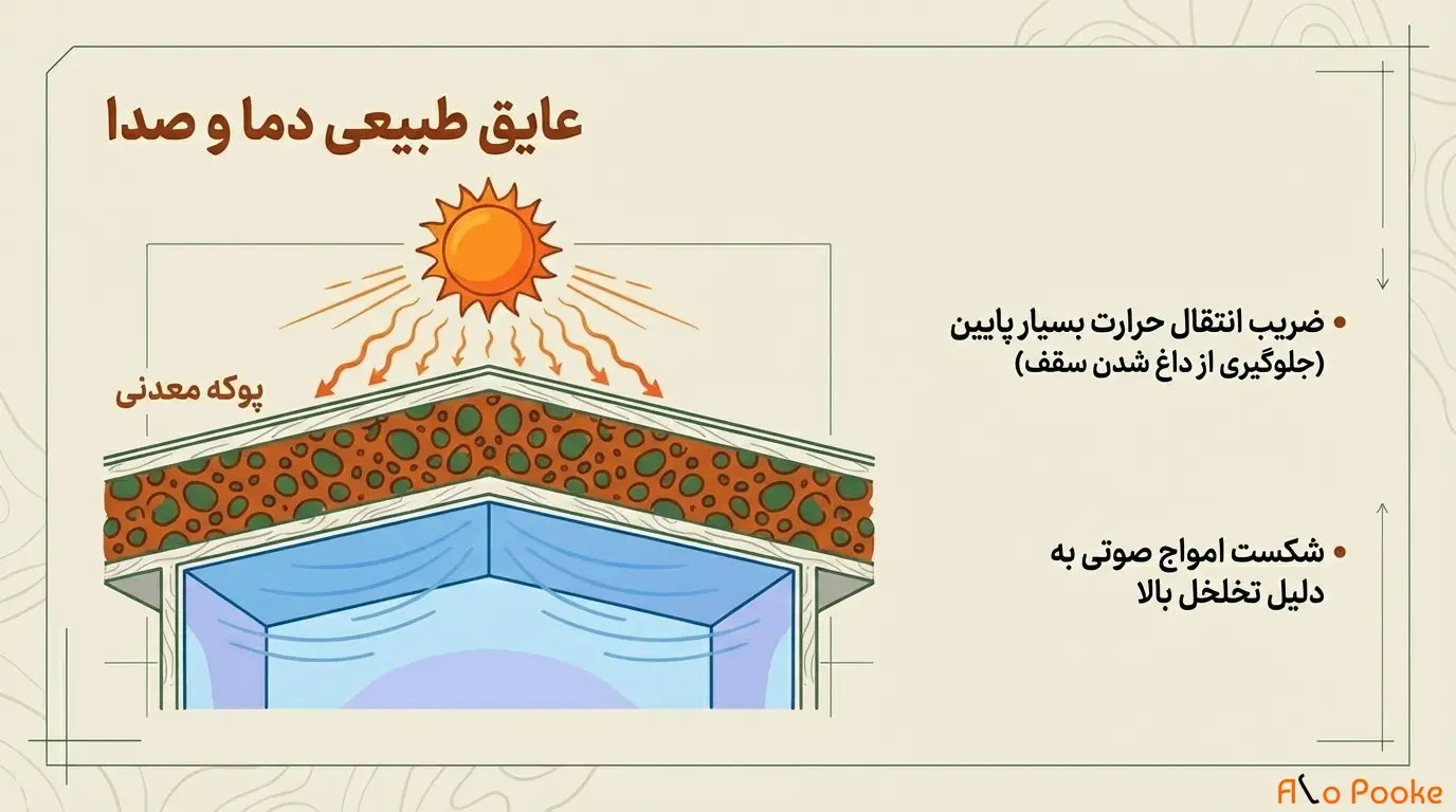 پوکه معدنی در طراحی و ساخت باغ‌های عمودی و سقف‌های سبز